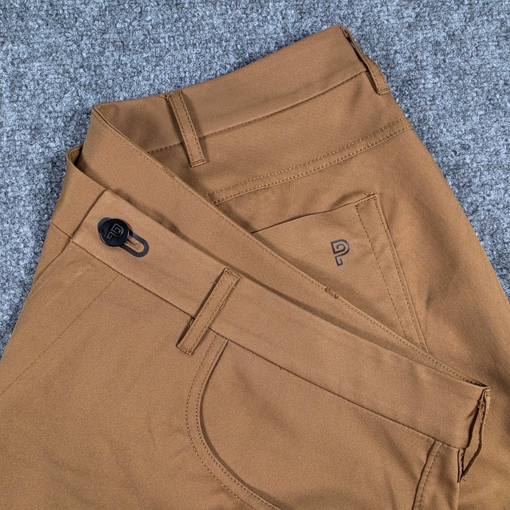Public Rec Dealmaker 5 Pocket Pant Mens 38/32 Brown Technical Performance Chino